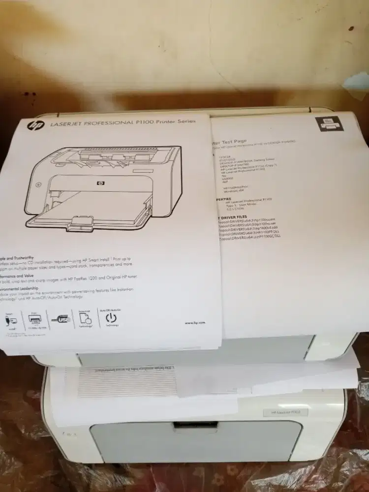 Hp LaserJet p1102 siap pakai