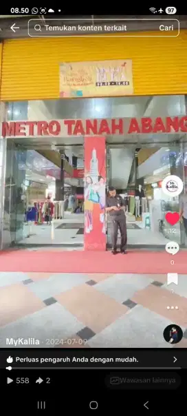 SPG TOKO BAJU & KONTEN KREATOR