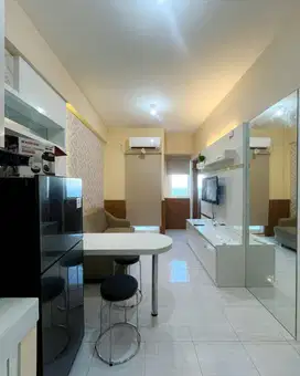 DISEWAKAN APARTEMEN PUNCAK DHARMAHUSADA TOWER B LANTAI 25 FURNISHED