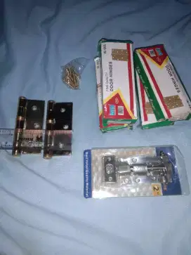 ENGSEL PINTU MERK DOOR HINGES sisa 4 pcs