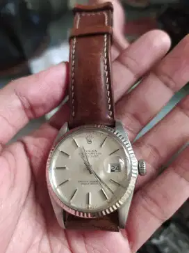 Jam Tangan Rolex Datejust 16014 Silver Sunbrust