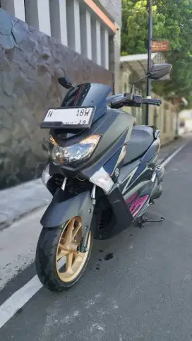 Nmax 2018 hitam doff antik low km full ori