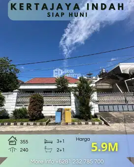 Rumah Kertajaya Indah STRATEGIS
