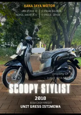 [500 Ribu Aja] SCOOPY STYLISH 2018 BERGARANSI