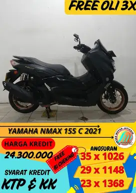 YAMAHA ALL NEW NMAX 155 Connected2021 bisa cash dan kredit