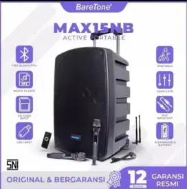 Speaker aktif portable BareTone MAX15NB