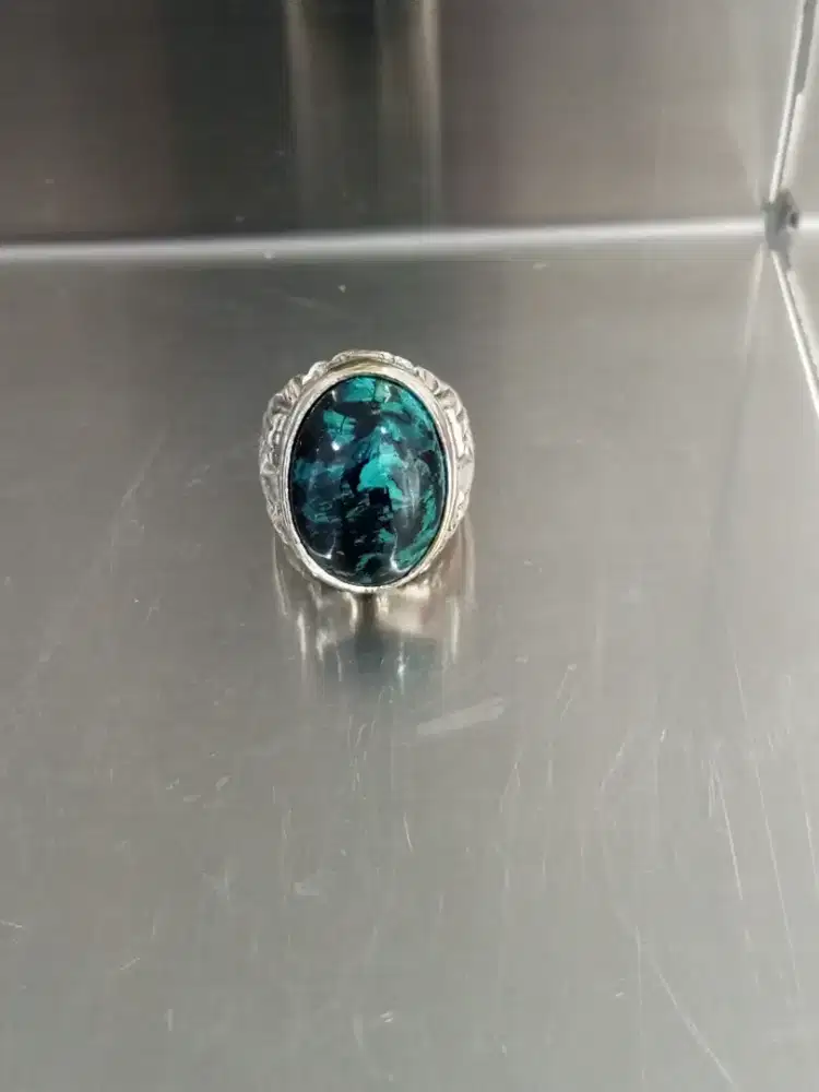 Batu bacan Doko kura motif antik saklar