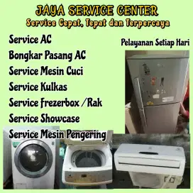 Service AC Bongkar AC Pasang AC Servis Mesin Cuci Kulkas Frezer Bulak