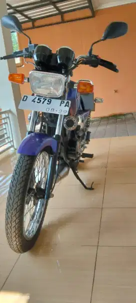 rx king biru tahun 2004 motor simpanan istimewa jarang di pakai