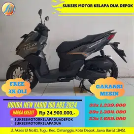 HONDA NEW VARIO 160 ABS 2024 CASH/KREDIT DP MURAH SYARAT MUDAH