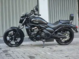 Moge Cruiser Kawasaki Vulcan 650 th 2017 Odo 1rb Like New Siap Turing