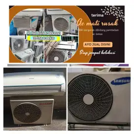 Terima ac bekas rusak