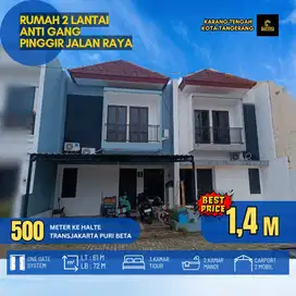 Rumah Dijual Cluster Karang Tengah KPR strategis nego