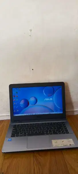 JUAL LAPTOP ASUS X441M INTEL N4000,RAM4GB DDR4,SSD128GB,WIN10HOME