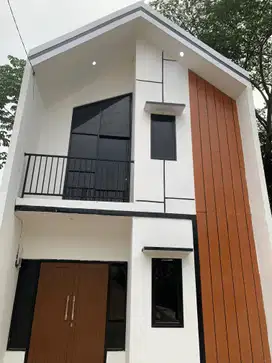 rumah sejuk lokasi strategis cuma 5 menit ke stasiun