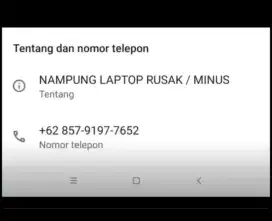 D1c4r1 laptop rusak mati minus trouble