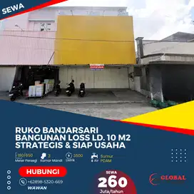 Ruko Banjarsari LD. 10 m2 Cocok Untuk Retail
