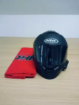 For Sale Helm NHK Mark-1 Black Doff SIZE L +HB Gearlec DK02