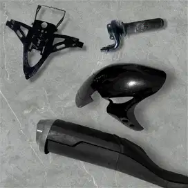 Knalpot standar original yamaha R15 V3 bonus spakbor model R1