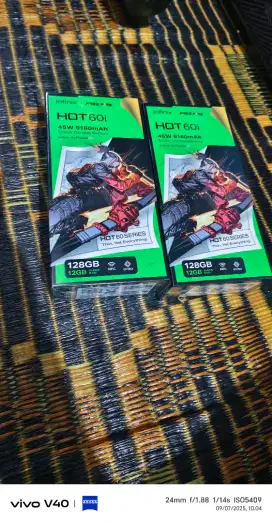 infinix hot 60i ram 6/128 baru segel box fresh new