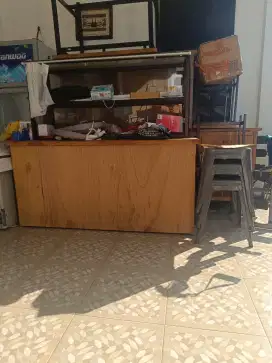 Jual Borong Etalase dan Meja serbaguna 3 PC untuk kios atau toko.