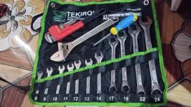 Kunci ringpas obeng kunci Inggris kunci pipa