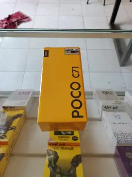 [ fast respon wa ] Poco C71 4/128 Garansi resmi 15bln
