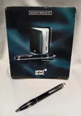 Montblanc starwalker pen with card holder