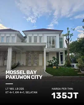 Rumah Mossel Bay Pakuwon City  STRATEGIS FURNISH MINIMALIS