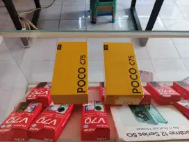 [ fast respon wa ] Poco C75 NFC 6/128 Garansi resmi 15bln