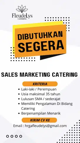 Sales Marketing Catering