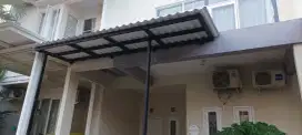 Kanopi galvalum canopy galvanis alderon rooftop spandek pintu almini