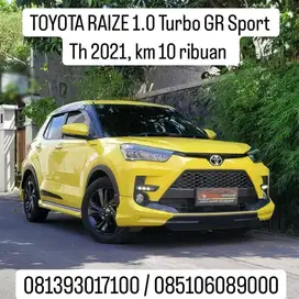 TOYOTA RAIZE 1.0 Turbo GR Sport 
Th 2021, km 10 ribuan