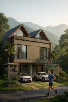 Villa mewah 0 jalan raya bromo