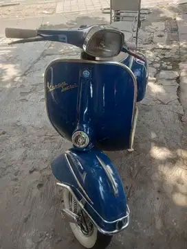 Vespa Sprint 1986 Biru