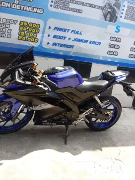 Jual rugi d bawah pasaran R15 V3 2019pribadi murah lengkap mesin bagus