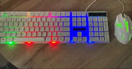 Keyboard gaming rgb usb + mouse