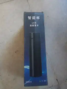 tumbler kopi led biru