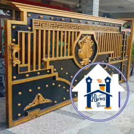 Bengkel las Lampung tralis kanopi pintu pagar gerbang tangga