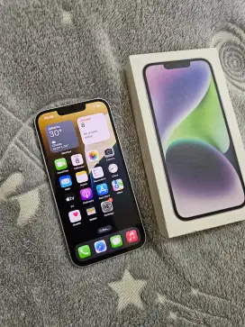 Iphone 14 purple 128gb resmi ibox