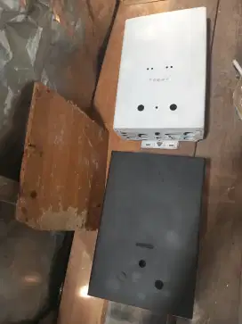 Casing body wate heater gas