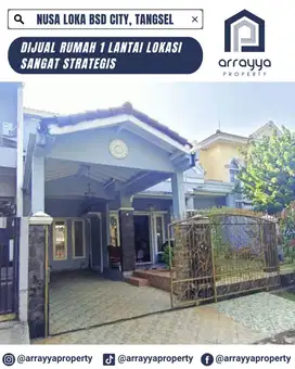RUMAH 1.5LANTAI SIAP HUNI DI NUSA LOKA BSD 'MDB28