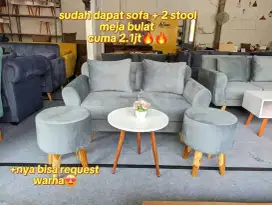 Sofa murah paket retro