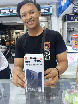 REDMI NOTE 14 RAM 8+8/256 PALINGMURAH BISA COD FREE ONGKIR