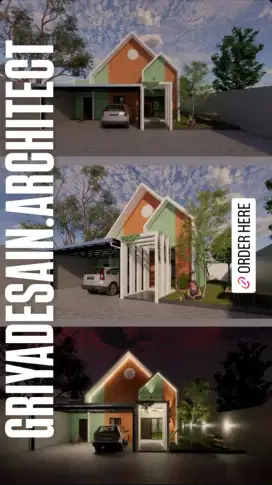 Desain Arsitek, Renovasi, Pembangunan Rumah, Kos, Ruko, Furniture