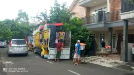Sewa truk pindahan rumah kantor apartement kos2an gudang dll
