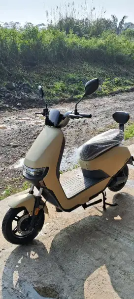 Sepeda listrik rasa motor listrik