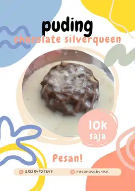 puding chocolate silverqueen