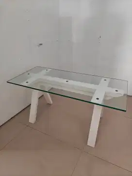 Meja Tamu (dgn kaca)