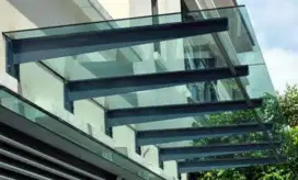 Kanopy kaca,balkon dll